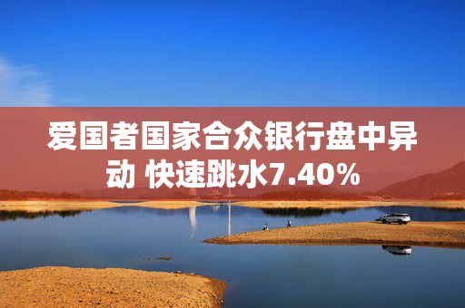 爱国者国家合众银行盘中异动 快速跳水7.40%