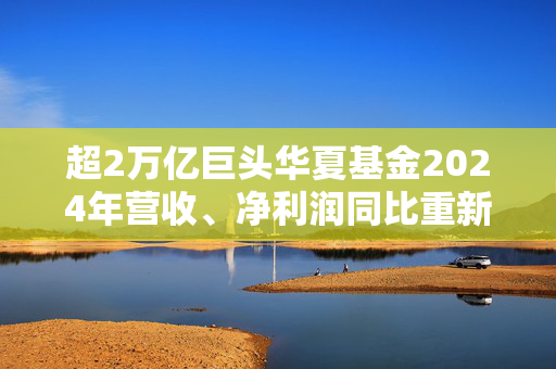 超2万亿巨头华夏基金2024年营收、净利润同比重新正增长