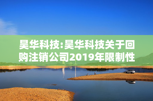 昊华科技:昊华科技关于回购注销公司2019年限制性股票激励计划部分限制性股票的公告