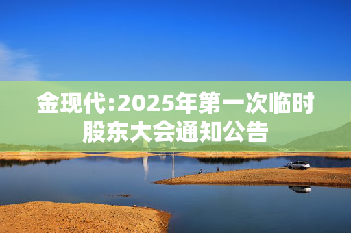 金现代:2025年第一次临时股东大会通知公告