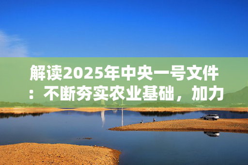 解读2025年中央一号文件：不断夯实农业基础，加力推进乡村振兴