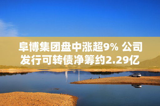 阜博集团盘中涨超9% 公司发行可转债净筹约2.29亿港元