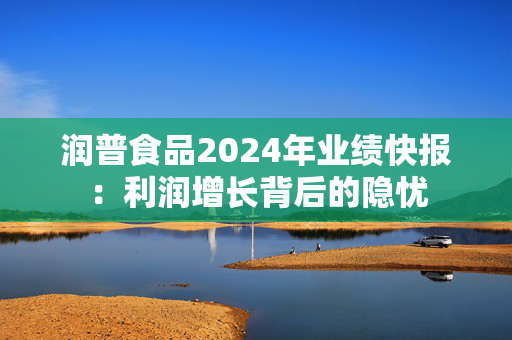 润普食品2024年业绩快报：利润增长背后的隐忧