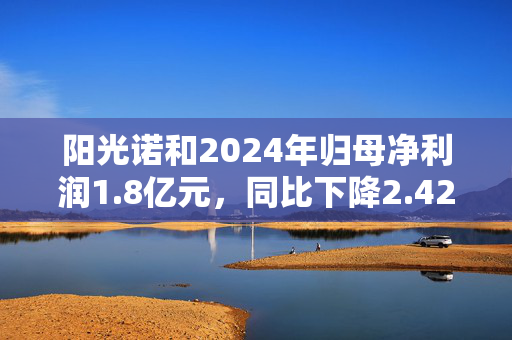 阳光诺和2024年归母净利润1.8亿元，同比下降2.42%