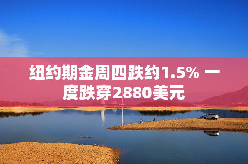 纽约期金周四跌约1.5% 一度跌穿2880美元