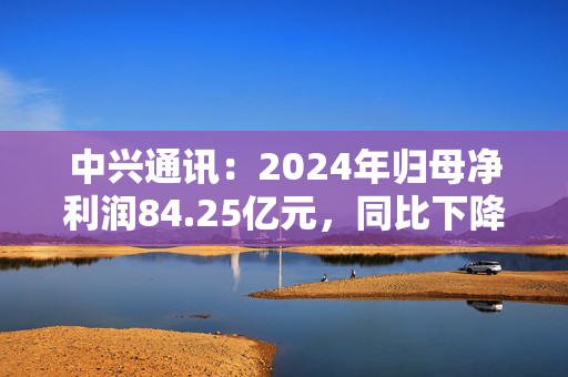 中兴通讯：2024年归母净利润84.25亿元，同比下降9.66%，拟10派6.17元