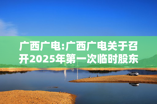 广西广电:广西广电关于召开2025年第一次临时股东大会的通知