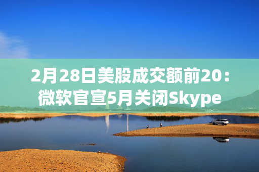 2月28日美股成交额前20：微软官宣5月关闭Skype